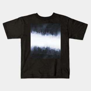 Up is Down Forest // Bilcos Designs Kids T-Shirt